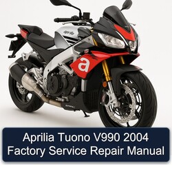 2004 Aprilia Tuono V990 Service Repair Workshop Manual PDF