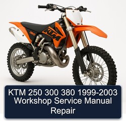 1999-2003 KTM 250 Service Repair Workshop Manual PDF