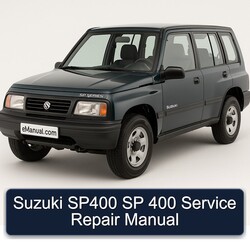 Suzuki SP Series SP400 400 Service Repair Workshop Manual PDF