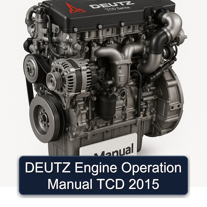 2015 Deutz TCD Series Engine Operation Service Repair Workshop Manual PDF
