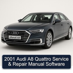 2001 Audi A8 Quattro Software Service Repair Workshop Manual PDF