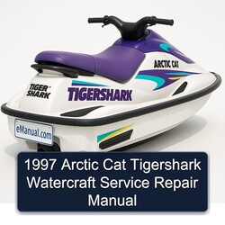 1997 Arctic Cat Tigershark Watercraft Service Repair Manual 