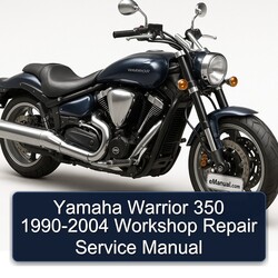 1990-2004 Yamaha Warrior 350 Service Repair Workshop Manual PDF