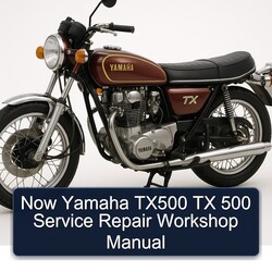 Yamaha TX Models Now TX500 500 Service Repair Workshop Manual PDF