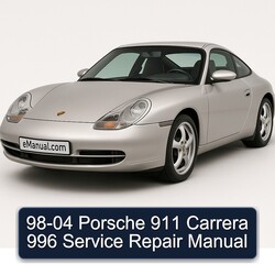 98-04 Porsche 911 Carrera 996 Service Repair Manual 