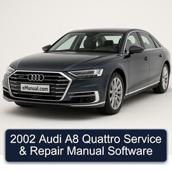 2002 Audi A8 Quattro Software Service Repair Workshop Manual PDF