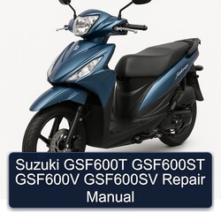 Suzuki Address Models GSF600T GSF600ST GSF600V GSF600SV Service Repair Workshop Manual PDF