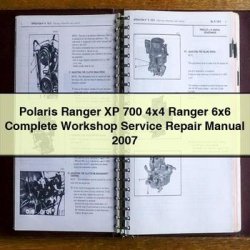 2007 Polaris Ranger XP 700 4x4 6x6 Service Repair Workshop Manual PDF