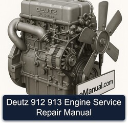Deutz 912 913 Engine Service Repair Workshop Manual PDF