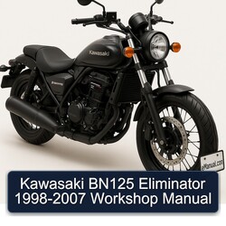 1998-2007 Kawasaki Eliminator BN125 Service Repair Workshop Manual PDF
