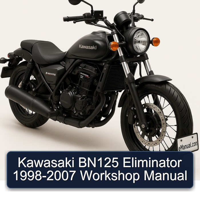1998-2007 Kawasaki Eliminator BN125 Service Repair Workshop Manual PDF