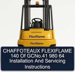 Chaffoteaux Flexiflame 140 Gcno.41 980 64 Installation Servicing Service Repair Workshop Manual PDF
