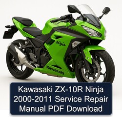 2000-2011 Kawasaki Ninja ZX-10R Service Repair Workshop Manual PDF
