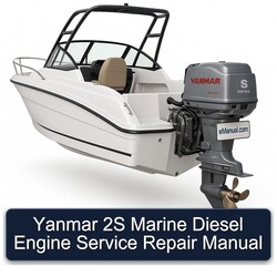 Yanmar 2S Marine Diesel Engine Service Repair Workshop Manual PDF