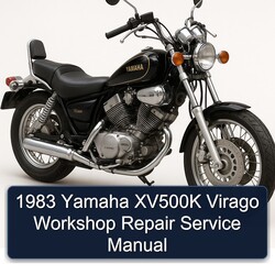 1983 Yamaha Virago XV500K Service Repair Workshop Manual PDF