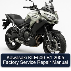 2005 Kawasaki Versys Kle500-b1 Service Repair Workshop Manual PDF