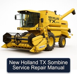 Manual de Servicio y Reparación de la Cosechadora New Holland TX