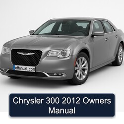 2012 Chrysler 300 Owners Owner's Manual PDF