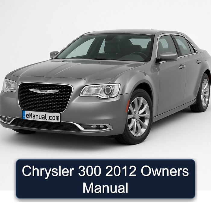 2012 Chrysler 300 Owners Owner's Manual PDF