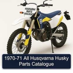 1970-1971 Husqvarna Parts Catalogues All Husky Catalog PDF