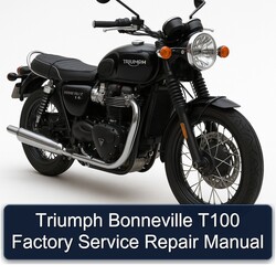 Triumph Bonneville T100 Service Repair Workshop Manual PDF