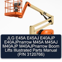 JLG E45A E45AJ E40AJP E40AJPNARROW M45A M45AJ M40AJP M40AJPNARROW Boom Lifts Illustrated Parts (p/n 3120766) Catalog PDF