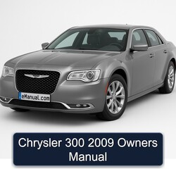 2009 Chrysler 300 Owners Owner's Manual PDF