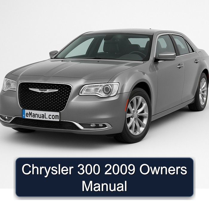 2009 Chrysler 300 Owners Owner's Manual PDF