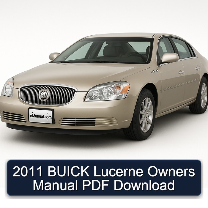 2011 Buick Lucerne Owners Owner's Manual PDF