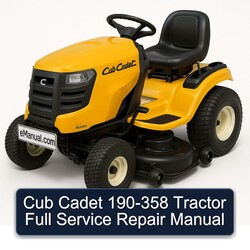 Cub Cadet 190-358 Tractor Service Repair Workshop Manual PDF