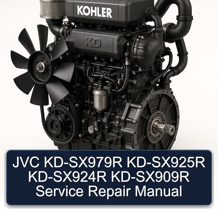 Kohler KD Series JVC Kd-sx979r Kd-sx925r Kd-sx924r Kd-sx909r Service Repair Workshop Manual PDF