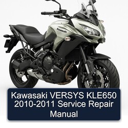 2010-2011 Kawasaki Versys KLE650 Service Repair Workshop Manual PDF