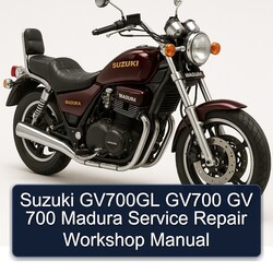 Suzuki Madura GV700GL GV700 Gv 700 Service Repair Workshop Manual PDF