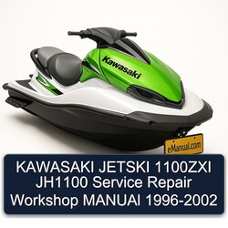 1996-2002 Kawasaki Jetski 1100ZXI JH1100 Service Repair Workshop Manual PDF