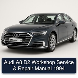 1994 Audi A8 Service Repair Workshop Manual PDF