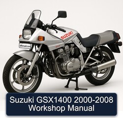 2000-2008 Suzuki GSX Series GSX1400 Service Repair Workshop Manual PDF