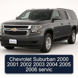 Chevrolet Suburban 2000 2001 2002 2003 2004 2005 2006 servic
