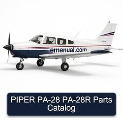 Piper PA-28 PA-28R Parts Catalog PDF