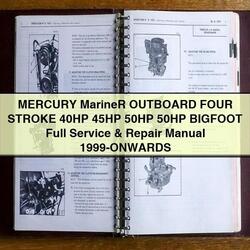 1999 Mercury Mariner Outboard Four Stroke 40HP 45HP 50HP Bigfoot -onwards Service Repair Workshop Manual PDF