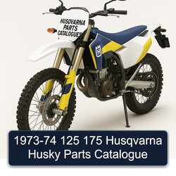 1973-1974 Husqvarna Parts Catalogues 125 175 Husky Catalog PDF