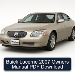 2007 Buick Lucerne Owners Owner's Manual PDF