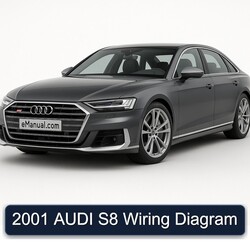 2001 Audi S8 Electrical Wiring Diagrams PDF
