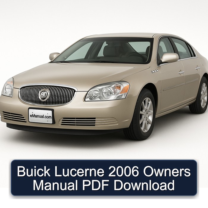2006 Buick Lucerne Owners Owner's Manual PDF