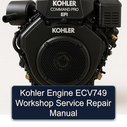 Kohler Command Pro EFI Models Engine ECV749 Service Repair Workshop Manual PDF