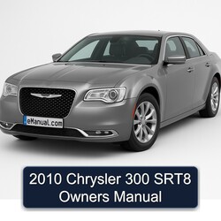 2010 Chrysler 300 SRT8 Owners Owner's Manual PDF