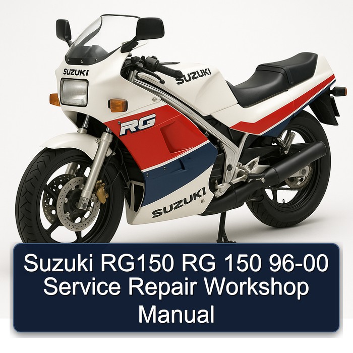 1996-2000 Suzuki RG Series RG150 150 Service Repair Workshop Manual PDF