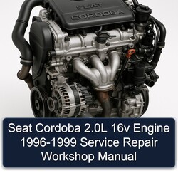 1996-1999 Seat Cordoba 2.0l 16V Engine Service Repair Workshop Manual PDF