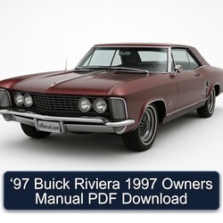 1997 Buick Riviera ‘97 Owners Owner's Manual PDF