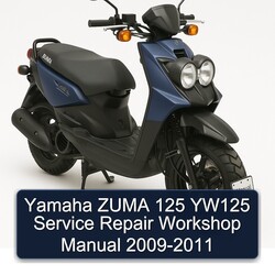 2009-2011 Yamaha Zuma 125 YW125 Service Repair Workshop Manual PDF