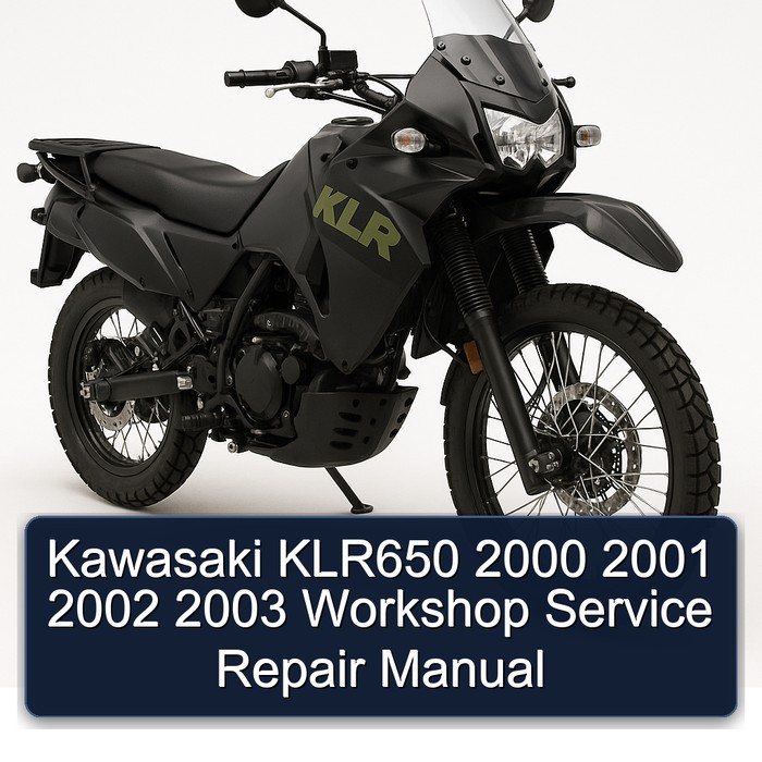 2000-2003 Kawasaki KLR Series KLR650 Service Repair Workshop Manual PDF